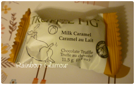 Milk Chocolate Caramel Truffle Piglet by Hagensborg Chocolates